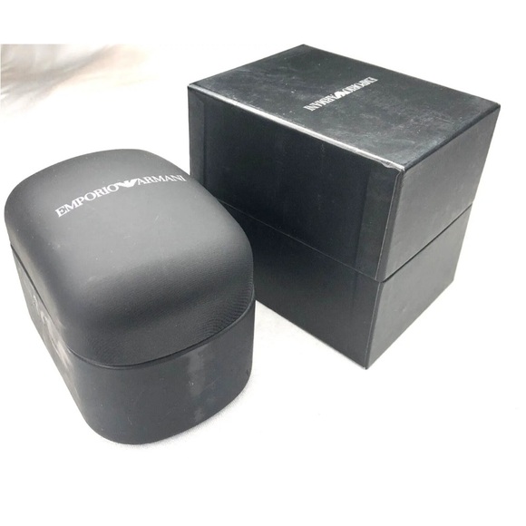 New Emporio Armani Ceramic Bracelet White Mother Of Pearl Dial Watch AR1477 - Picture 12 of 15